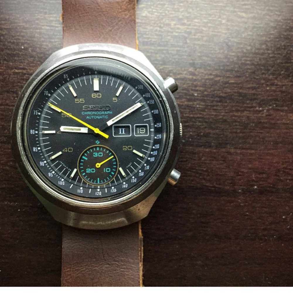 Seiko Darth Vader! Vintage rare piece ! 😎